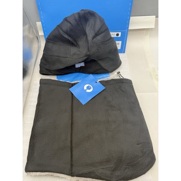 Sukeen Winter Beanie Hat Scarf Set for Men Women Warm Hat with Faux Fleece Neck - Picture 1 of 16